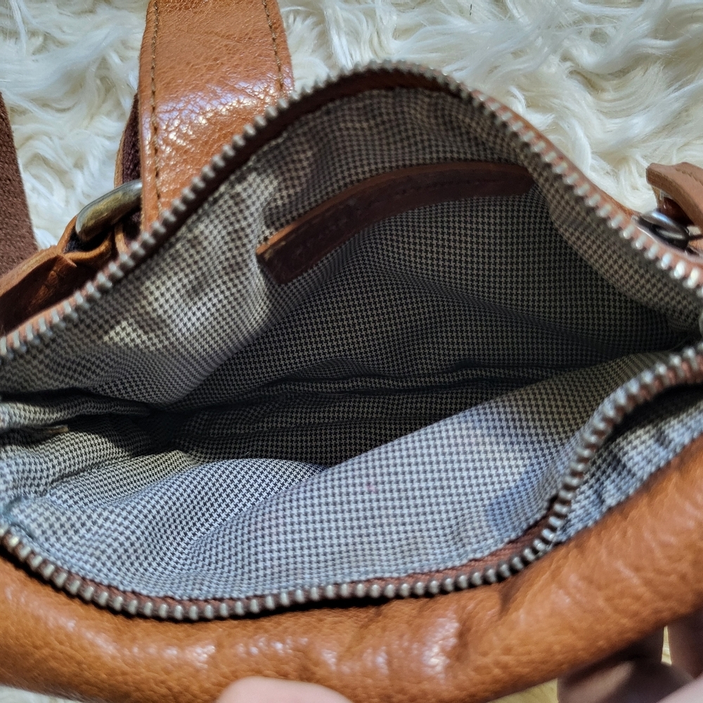 Spikes and Sparrow Leather Brandy Belt/Waist Brown Bag - Picture 10 of 16